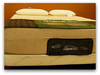 Front view of the Tempurpedic Rhapsody model.